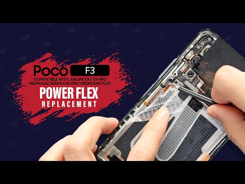 Xiaomi Mi 11X | Poco F3 Power Button | Fingerprint Flex Replacement