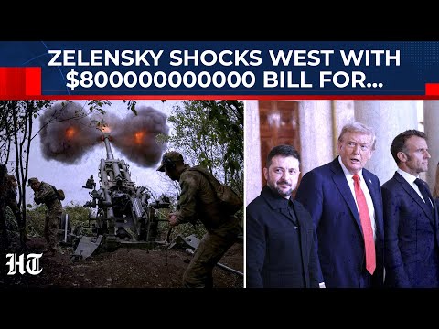 Zelensky's $800000000000 Stunner Amid West's Ukraine Funding Spat; Who Will Foot Kyiv's Bill?