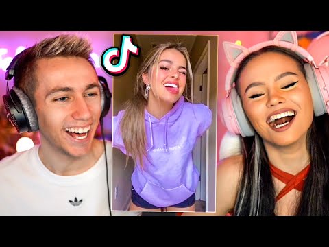 REACTING TO THE FUNNIEST TIKTOKS WITH TALIA