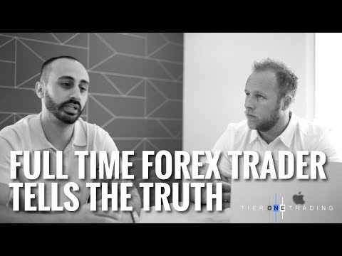 FULL TIME FOREX TRADER - Tells The TRUTH