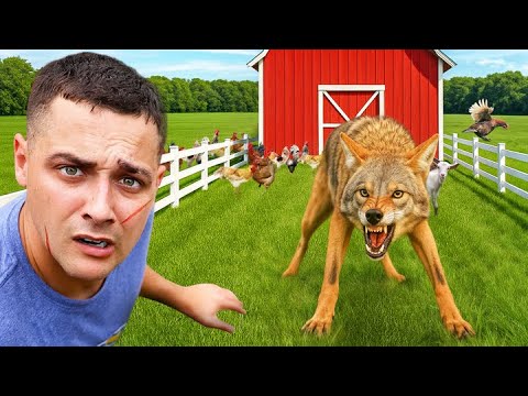 I Found The Predator Trying To Attack My Animals…