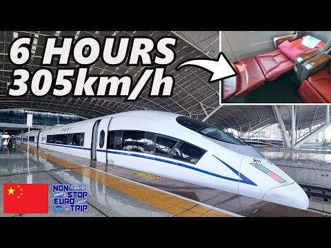 Wuhan to Shanghai onboard a High-speed Train from Germany 🚆