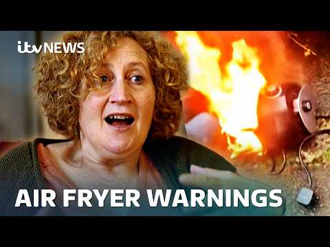 Air fryers: Do you know the dangers? | Tonight | ITV News