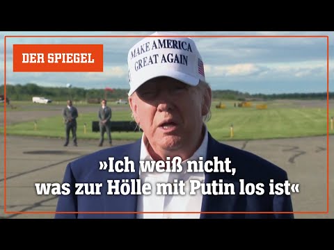 Massive Drohnenattacke auf die Ukraine: Donald Trump kritisiert Putin scharf | DER SPIEGEL