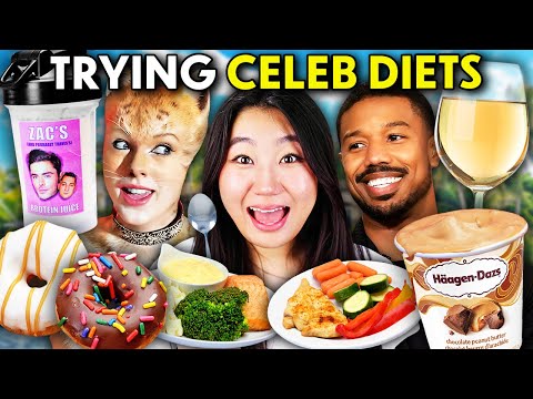 Trying The Craziest Celebrity Diets Of All Time!