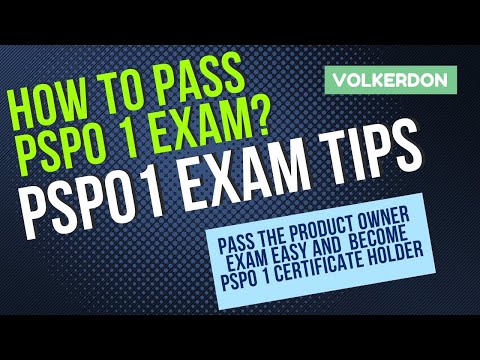 PSPO 1 exam tips / How to pass PSPO 1 certification and get 100%