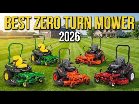 Top 5 Best Zero Turn Mowers 2025 | Heavy Duty & Fast for 5 Acres