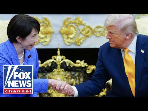 WATCH: Trump hosts dinner with Japanese PM Sanae Takaichi at White House