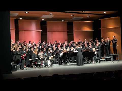 Kendra Goodenberger w/ GCC Combined Choir - Earth Song by Michael Jackson, arr. Don Henken. 
