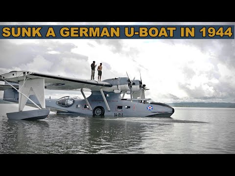 (4K) Flying a 1943 PBY-5A Catalina along the West Coast & Landing on Water.