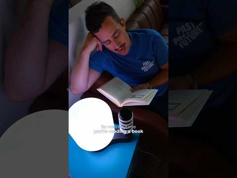 This lamp only stays on if you’re reading out loud.