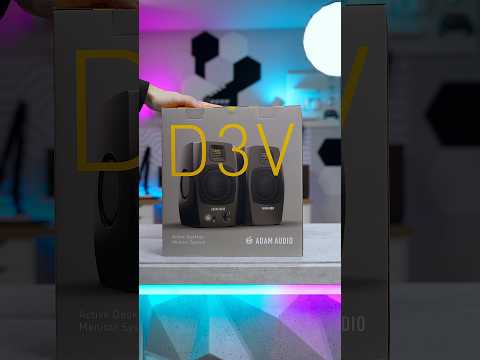Adam Audio D3V Unboxing 🔊 #adamaudio #d3v #studiomonitor