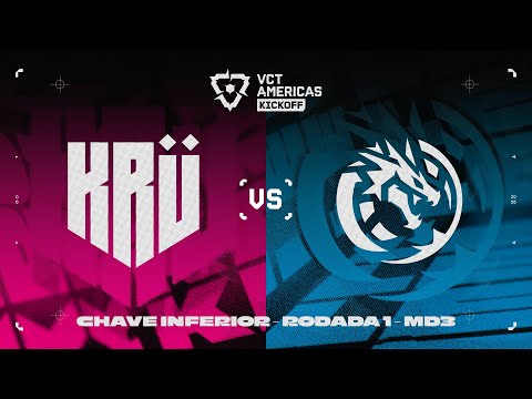 KRÜ x LEV | VCT Americas Kickoff 2026 | Chave Inferior - Rodada 1