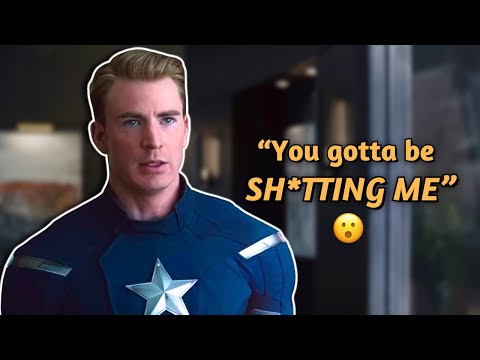 Steve Rogers being DONE for 8 minutes straight