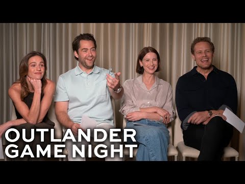 OUTLANDER's Sam Heughan admits he couldn't pronounce Caitriona Balfe's name