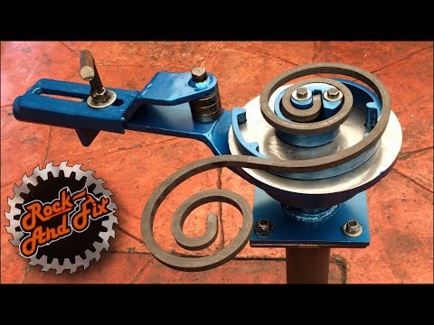 Dobladora para Figuras de Herrería / Metal Scroll Bender