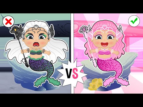 BABY LILY 🧜‍♀️🧜🏻‍♀️ Magical Mermaid and Princess Dress Up Adventure!