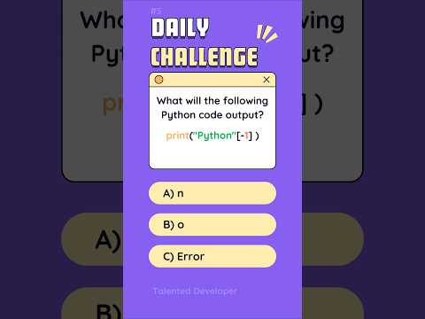 What will the following Python code output?🤔 #python #code #programming