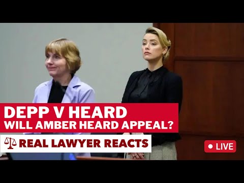 LIVE: Lawyer Reacts to Elaine Bredehoft's Interview: Will Amber Heard Appeal?