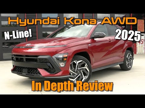 2025 Hyundai Kona N Line AWD: Start Up, Test Drive & In Depth Review