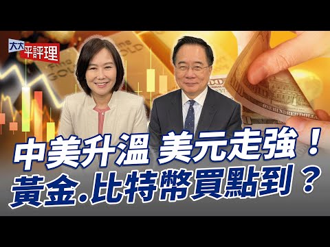 中美升溫 美元走強!黃金.比特幣買點到?【大大平評理】2025.11.04 平秀琳、蔡正元