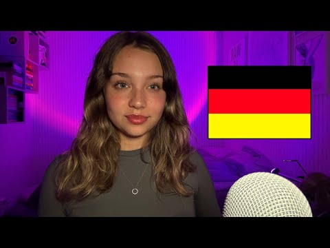 ASMR in German! 🇩🇪💖 Tingly Trigger Words and Clicky Whispers 😴