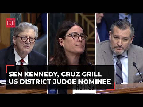 Sen Kennedy, Cruz grill US District Judge nominee for housing a 'serial rapist' in women's prison