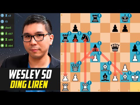 ♟️Wesley So Capitalizes on Ding Liren’s Critical Mistake! [Stockfish 17]