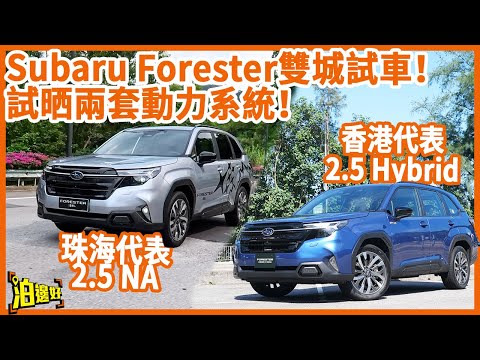 【香港珠海雙城試車】Subaru Forester 2.5混能版 + 2.5純油版!水平對向引擎+全時四驅實測,珠海代理爆內地人買車驚人真相 !