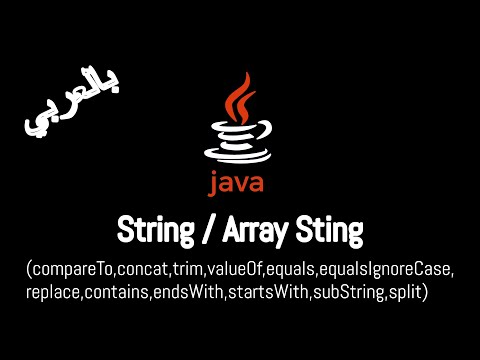 #029 [JAVA] - String & Array String