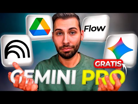 Gemini desbloqueado! Cómo tener Google AI PRO GRATIS 🤯 Gemini Workspace, Flow, ...