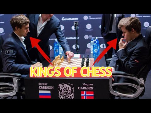 Kings of Chess 😎 Magnus Carlsen vs Sergey Karjakin | World Chess Championship