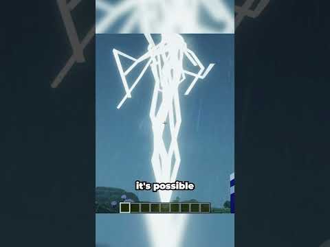 The Rarest Lightning in Minecraft