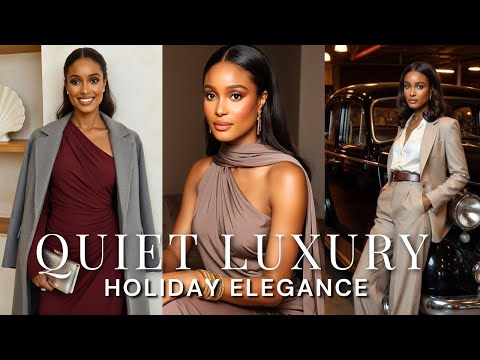 How to Be the Most Elegant Woman This Holiday Season