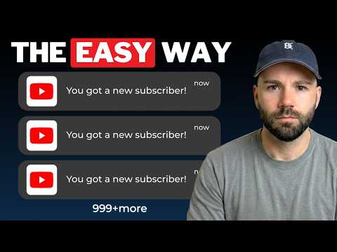 The easiest way for small channels to hit 1000 subscribers