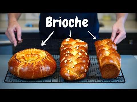 Brioche THREE ways!