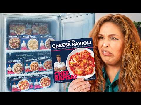 Mexican Moms Try Gordon Ramsay's FROZEN FOOD