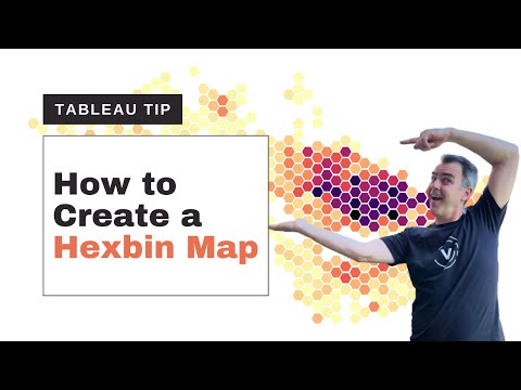 SUPER SIMPLE Hexbin Maps in Tableau