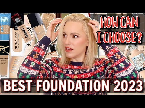 Favourite FOUNDATIONS of 2023 | Luxury, Affordable & Cruelty Free