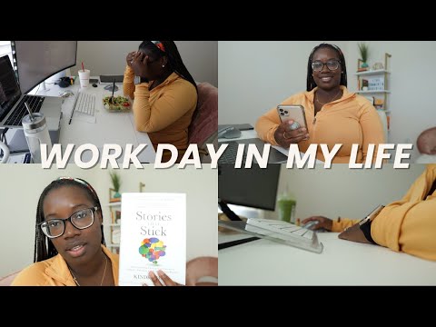 WFH DAY IN THE LIFE OF A PROJECT MANAGER //wfh desk setup, client calls & more