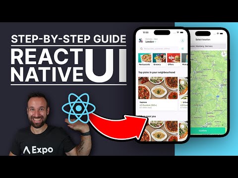 Deliveroo Food Ordering Clone with React Native (Expo Router, Zustand, Reanimated, Google API)