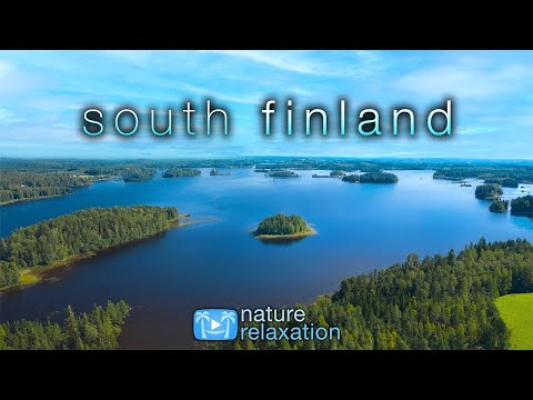 Bird’s Eye View of Finland – 2.5HR Summer Nature Film in 4K