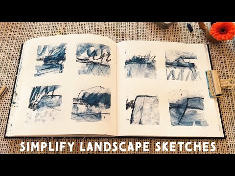 Sketching Landscapes with Movement & Energy – 3 Quick & Playful Techniques