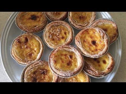 How to make Pasteis de Belem or Queijadas de Nata
