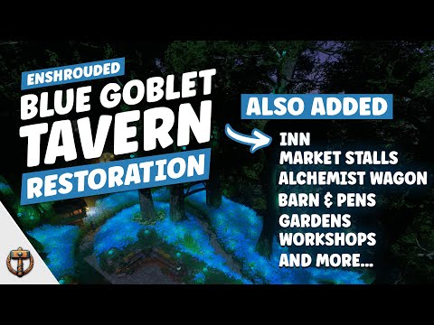 Restoring the Blue Goblet Tavern in Enshrouded | Building Tips & Tricks
