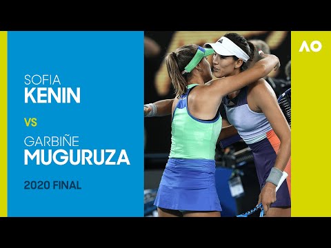 Sofia Kenin vs Garbiñe Muguruza Full Match | Australian Open 2020 Final