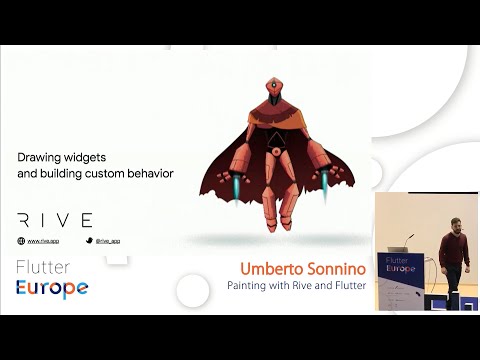 Painting with Rive and Flutter - Umberto Sonnino | Flutter Europe