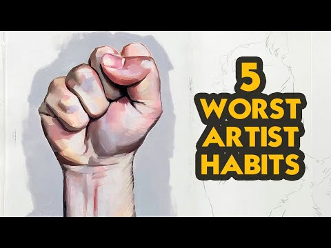 5 Worst Artist Habits to Avoid