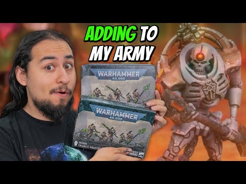 Adding Some Unusual Necrons to My Old Army!