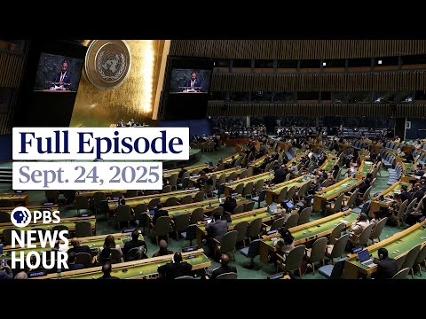 PBS News Hour West live episode, Sept. 24, 2025